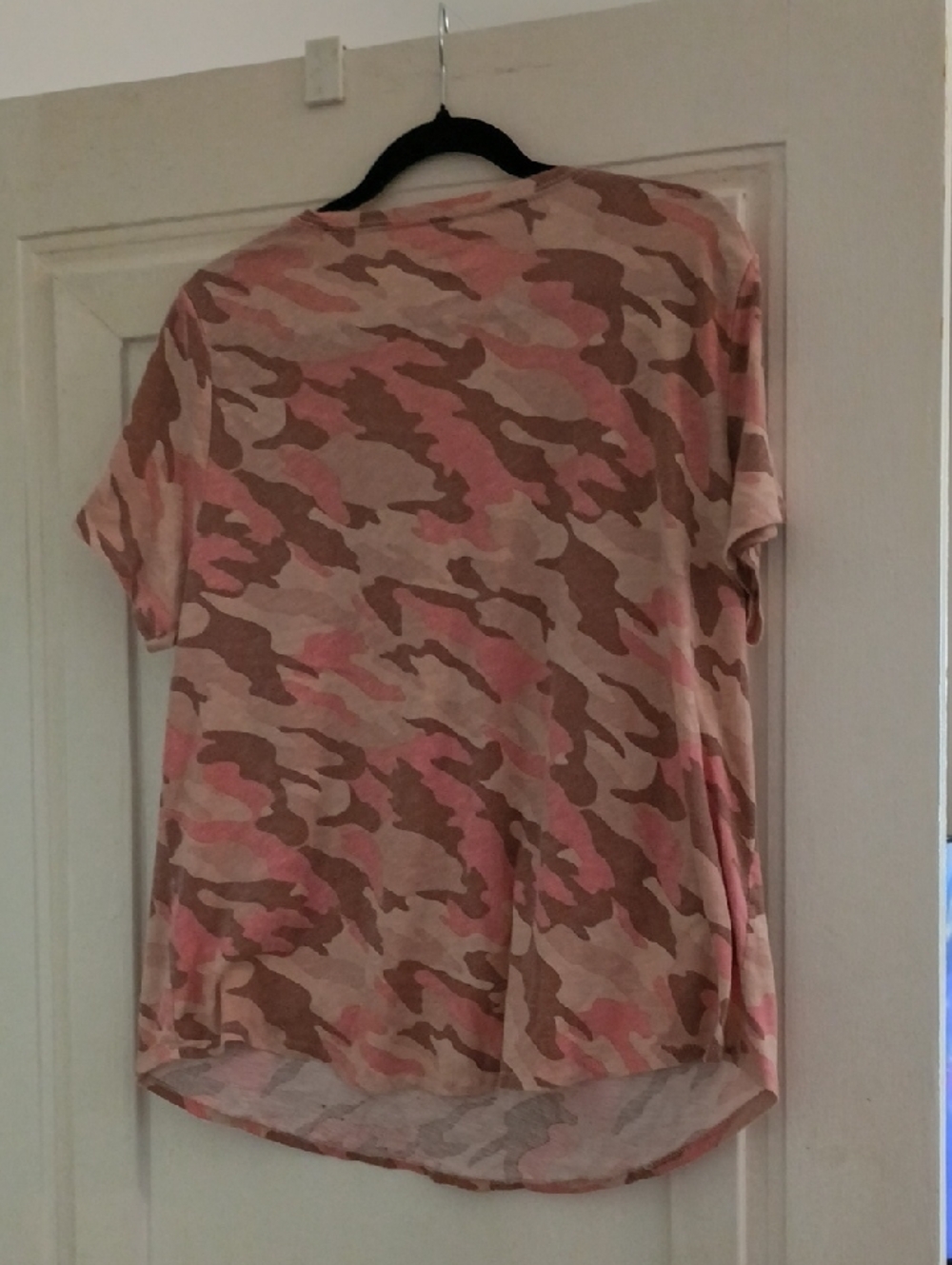 Sonoma Pink and Tan Camo Short Sleeve Tee